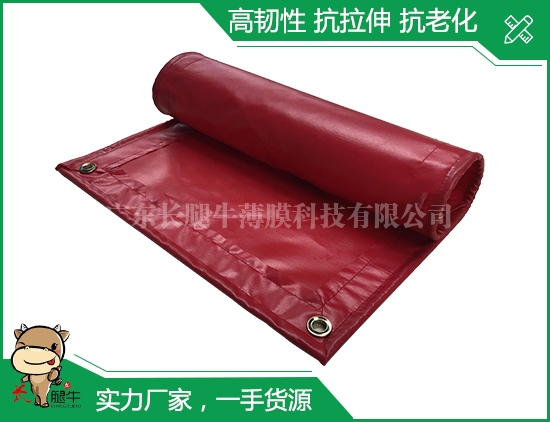 红色涂塑布