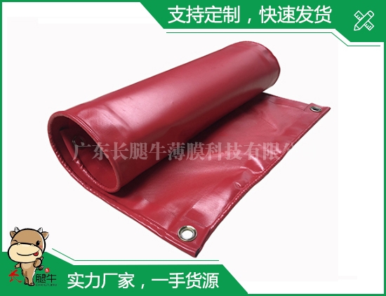 红色夹网布